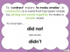 Contractions - Year 2 Teaching Resources (slide 4/35)